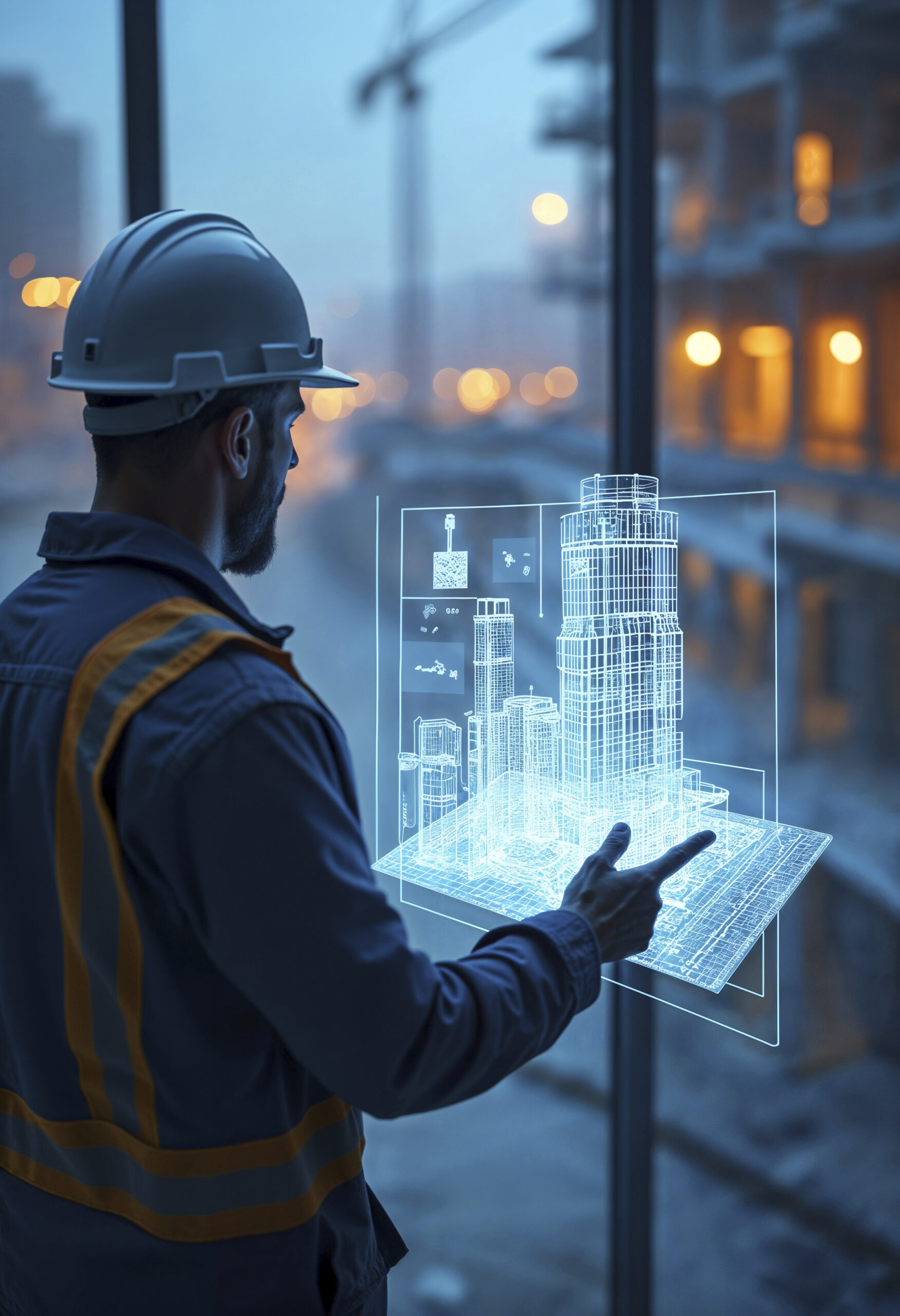 futuristic technology concept